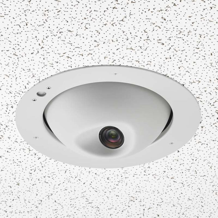 Vaddio RoboFLIP 4K HDBT Ceiling PTZ Camera - TAA Compliant - White