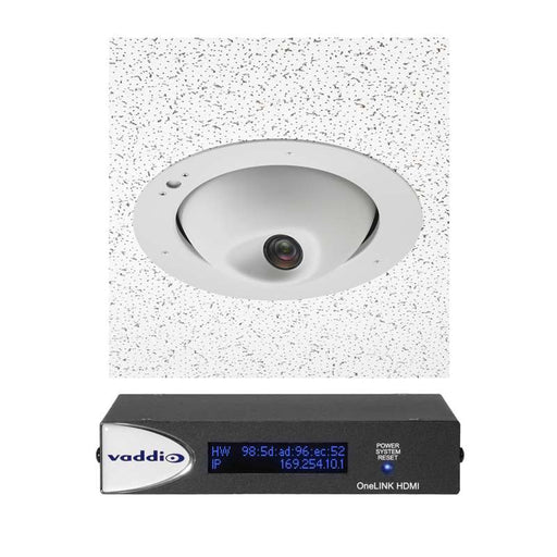 Vaddio RoboFLIP 4K HDBT OneLINK HDMI Video Conferencing System - Includes Camera and Interface - TAA Compliant