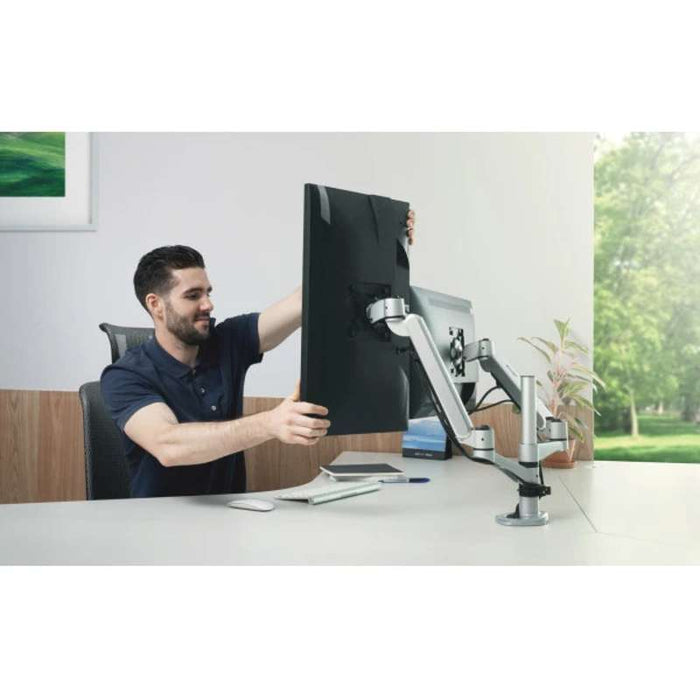 Viewsonic Spring-Loaded Dual Monitor Desk Mount Arm for Displays up to 27"