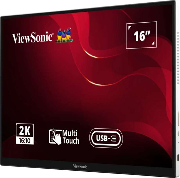 Viewsonic 16" WQXGA Portable Multi-Touch Monitor with USB-C