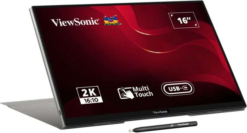Viewsonic 16" WQXGA Portable Multi-Touch Monitor with USB-C