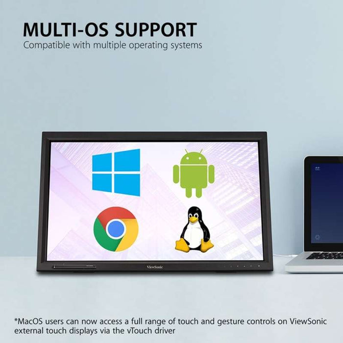 Viewsonic 24" Full HD 10-Point IR Touch Monitor