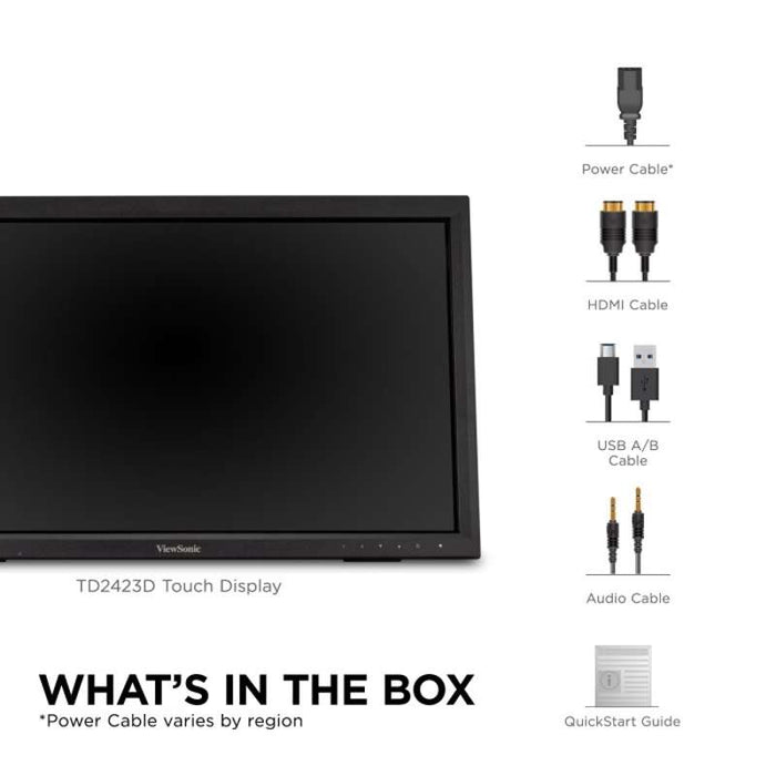 Viewsonic 24" Full HD 10-Point IR Touch Monitor