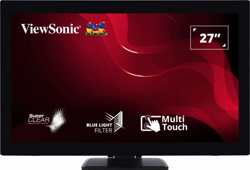 Viewsonic 27" Full HD 10-Point Multi-Touch Monitor with Ergonomic Stand