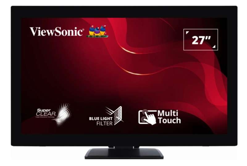 Viewsonic 27" Full HD 10-Point Multi-Touch Monitor with Ergonomic Stand