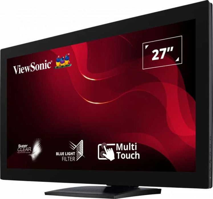 Viewsonic 27" Full HD 10-Point Multi-Touch Monitor with Ergonomic Stand