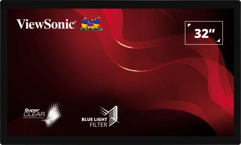 Viewsonic 32" Full HD Open-Frame 10-Point Touch Monitor with 24/7 Operation