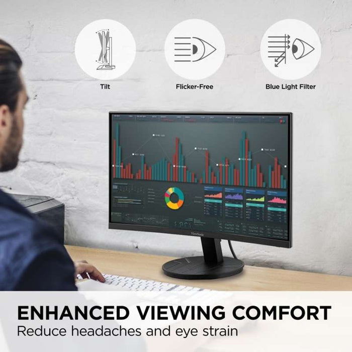 Viewsonic 24" Full HD Curved Monitor with 100Hz Refresh Rate