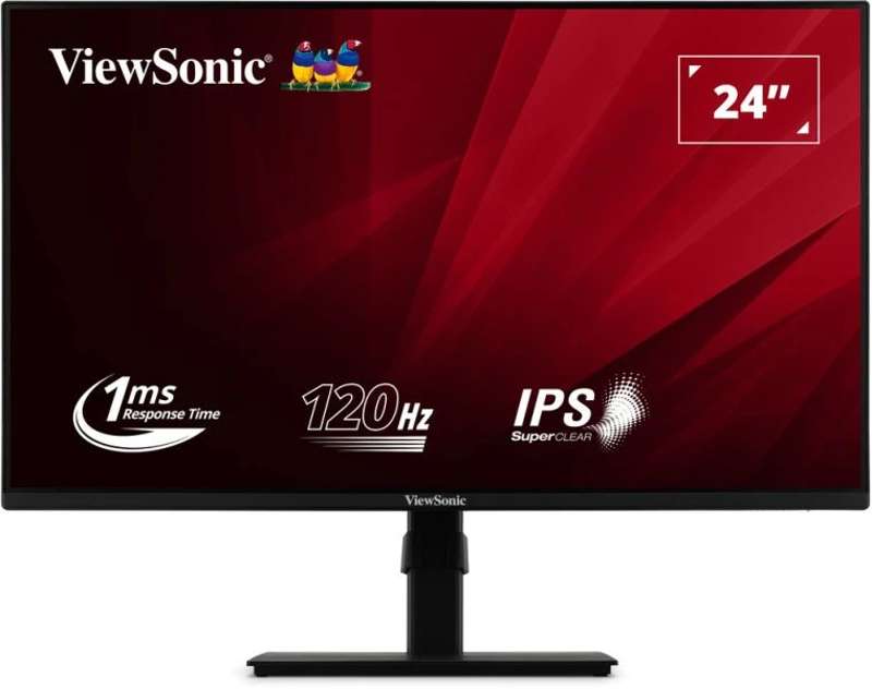 Viewsonic 24" Full HD Ergonomic IPS Monitor with 120Hz Refresh Rate