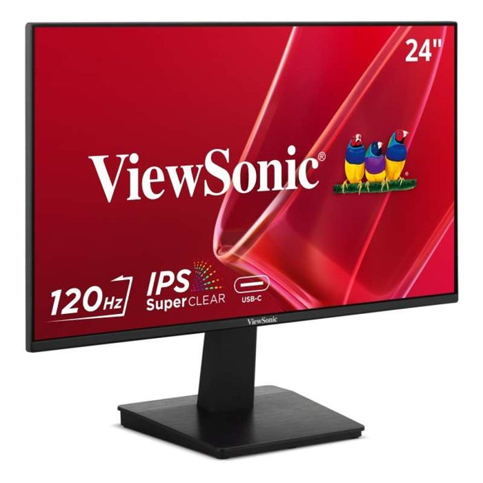 Viewsonic 24" 1080p 120 Hz Monitor with Variable Refresh Rate, HDMI, VGA, and USB-C