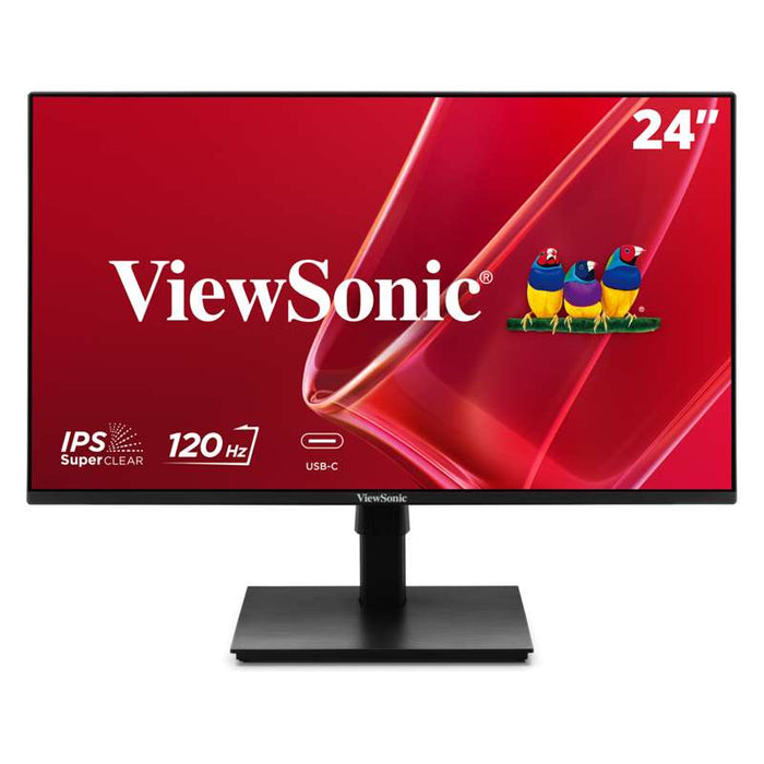 Viewsonic 24" 1080p 120 Hz Monitor with Variable Refresh Rate, HDMI, VGA, and USB-C