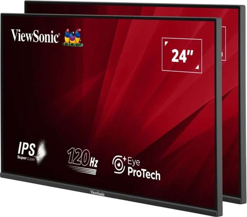 Viewsonic 24" Full HD IPS 120Hz Dual-Monitor Pack (Head-Only)