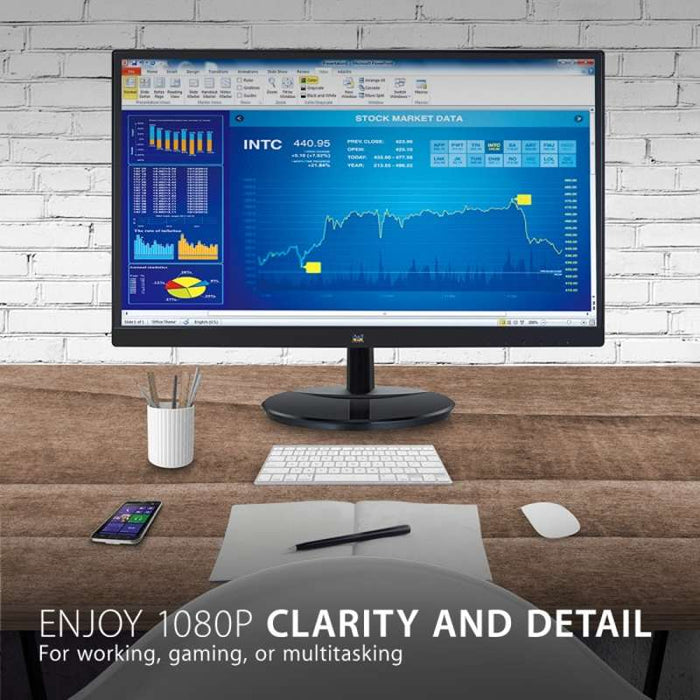Viewsonic 27" Full HD IPS Monitor with Ultra-Slim Bezel Design