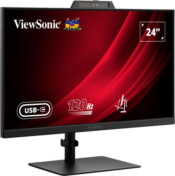 Viewsonic 24" Full HD Ergonomic Video Conferencing Monitor with Webcam