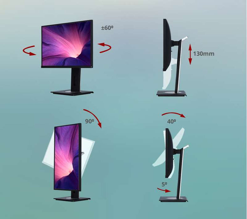 Viewsonic 24" Full HD IPS Monitor with Integrated Privacy Filter