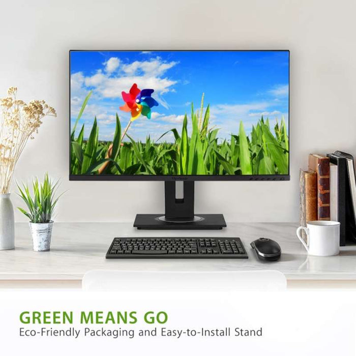 Viewsonic 24" QHD Ergonomic USB-C Docking Monitor