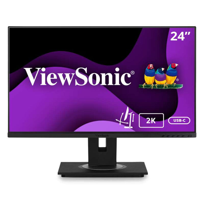 Viewsonic 24" QHD Ergonomic USB-C Docking Monitor