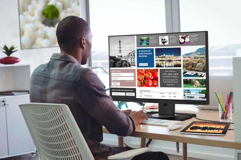 Viewsonic 24" Full HD Ergonomic USB-C Docking Monitor