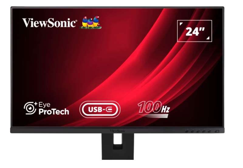Viewsonic 24" Full HD Ergonomic USB-C Docking Monitor