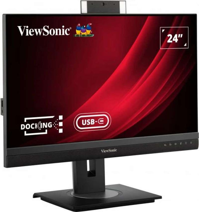 Viewsonic 24" Full HD Webcam Docking Monitor with USB-C and AI Noise Reduction