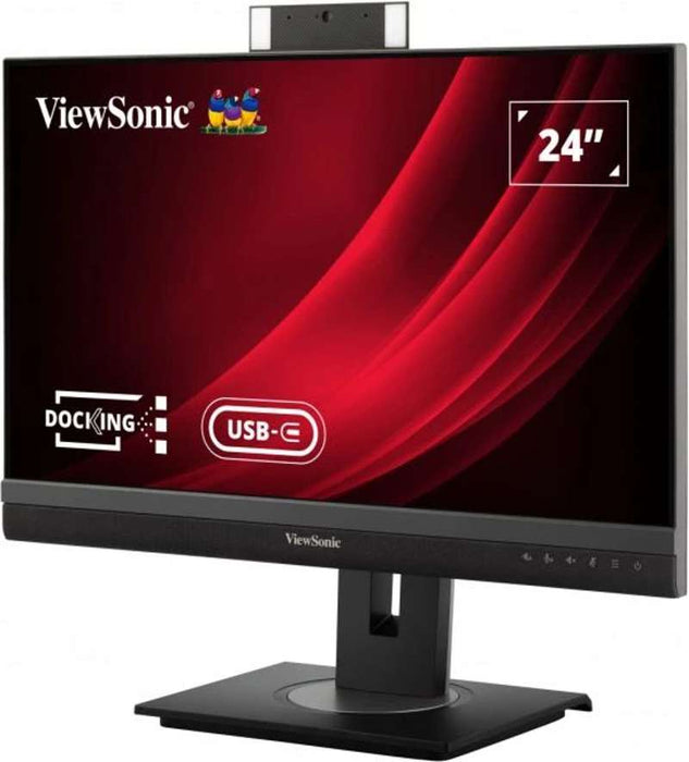 Viewsonic 24" Full HD Webcam Docking Monitor with USB-C and AI Noise Reduction
