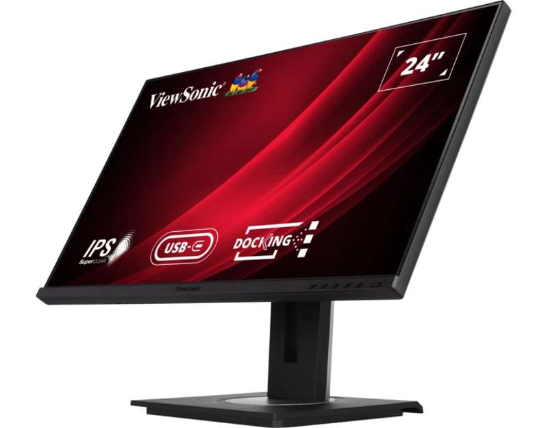 Viewsonic 24" Full HD USB-C Docking Monitor with RJ45 Ethernet
