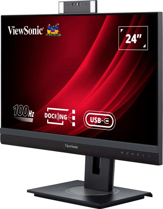Viewsonic 24" Full HD Video Conferencing Docking Monitor with Windows Hello Webcam