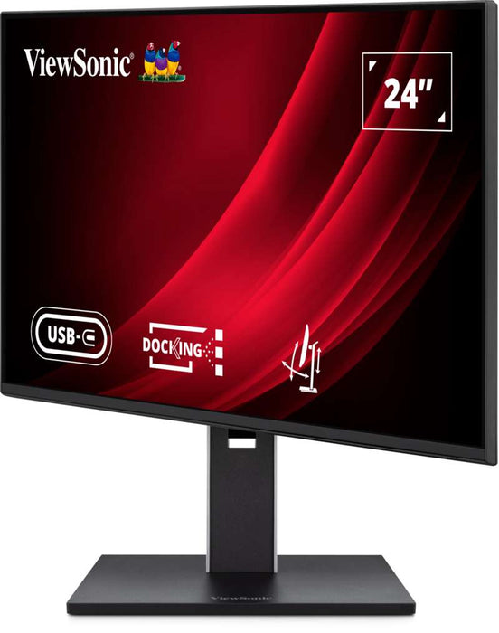 Viewsonic 24" Full HD USB-C Docking Monitor with 100W Power Delivery