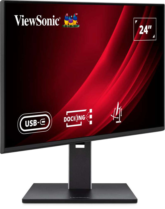 Viewsonic 24" Full HD USB-C Docking Monitor with 100W Power Delivery