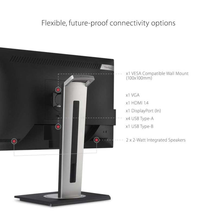 Viewsonic 27" Full HD Ergonomic IPS Business Monitor with USB Hub