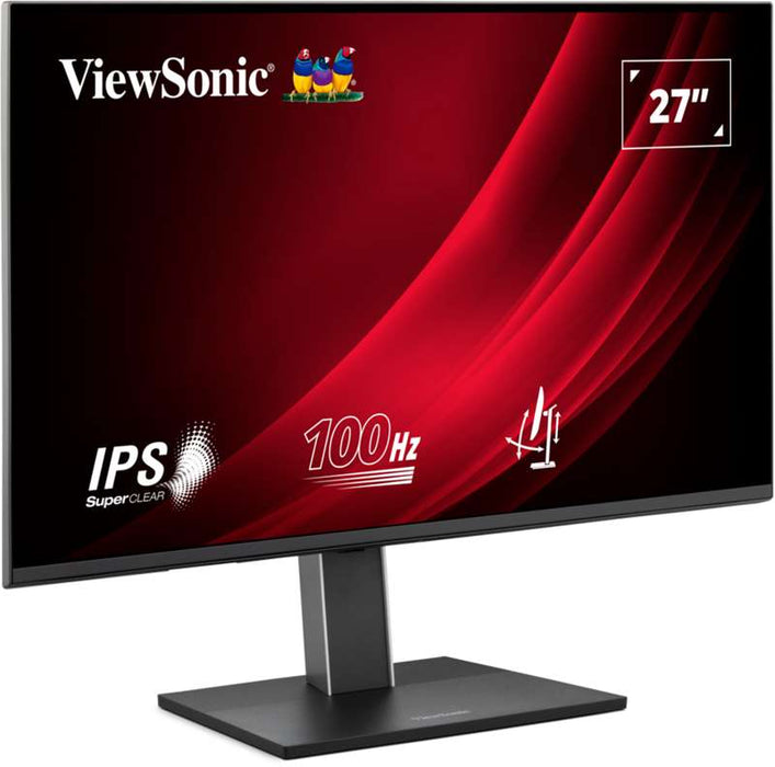 Viewsonic 27" Full HD Ergonomic IPS Monitor with 100Hz Refresh Rate & USB Hub