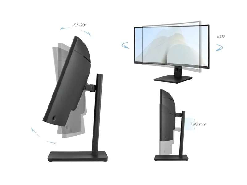 Viewsonic 34" UWQHD Curved Ultrawide USB-C Monitor (21:9)