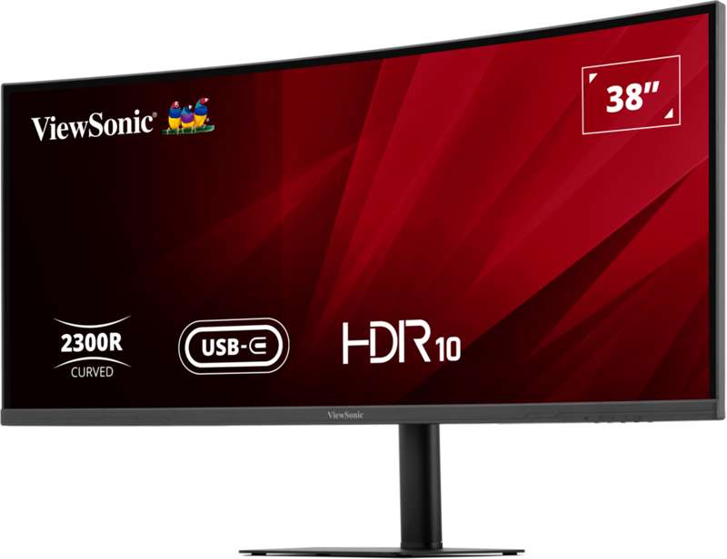 Viewsonic 38" WQHD+ Curved Ultrawide IPS Monitor with 96W USB-C