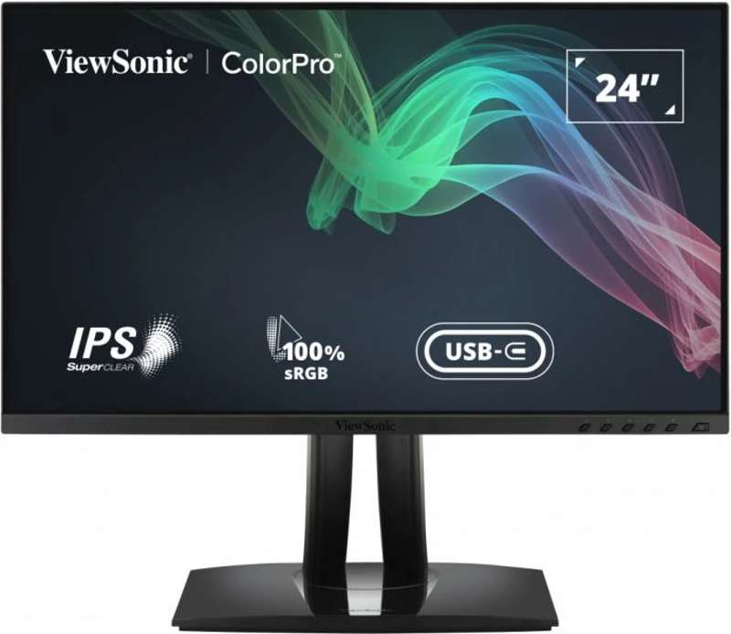 Viewsonic 24" ColorPro Full HD IPS Professional Monitor with 60W USB-C
