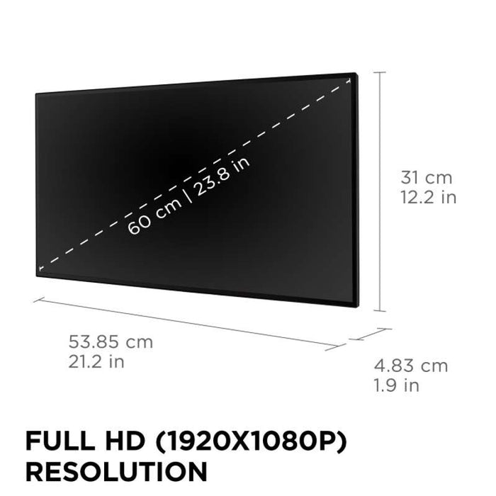 Viewsonic 24" ColorPro Full HD USB-C Docking Monitor Dual Pack (Head-Only)