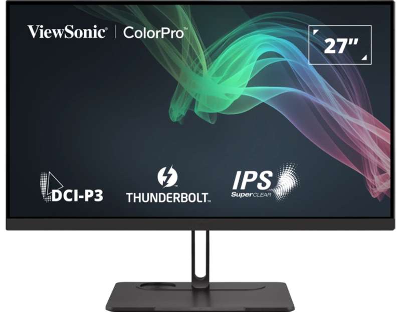 Viewsonic 27" ColorPro 4K UHD Thunderbolt 4 Professional Monitor with HDR400 & RJ45