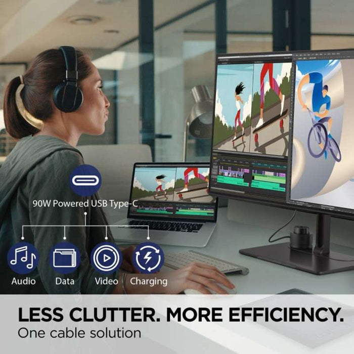 Viewsonic 27" ColorPro 4K UHD Professional Monitor with USB-C & ColorPro Wheel
