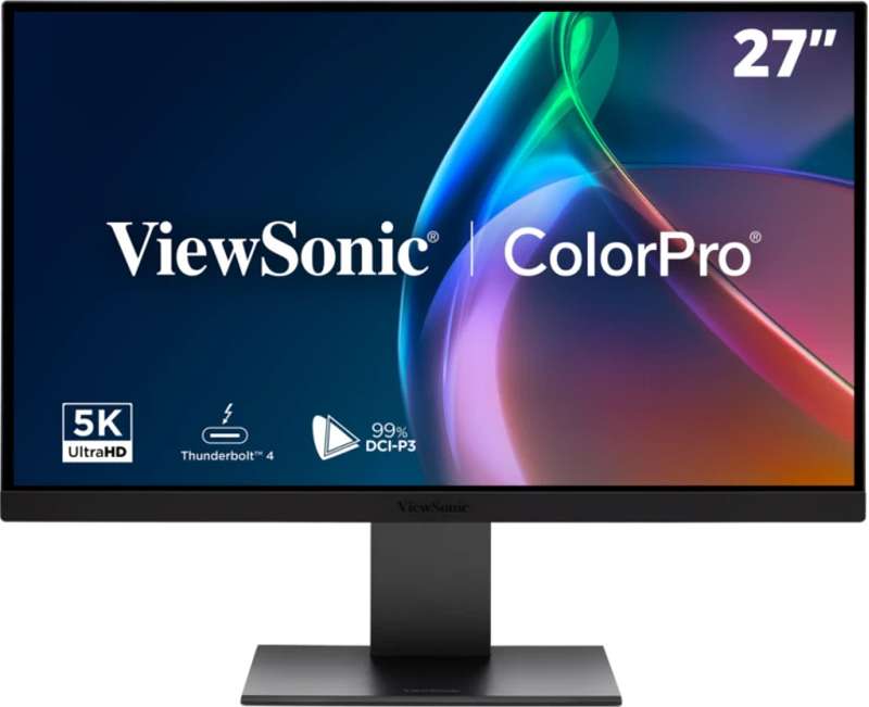 Viewsonic 27" ColorPro 5K Thunderbolt 4 Professional Monitor with DCI-P3 Color