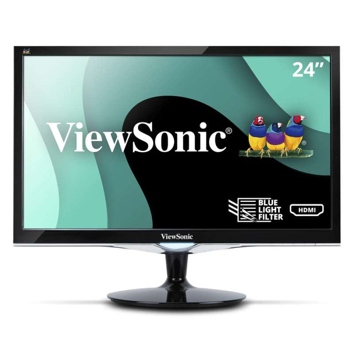 Viewsonic 24" Full HD Multimedia Monitor with Dual HDMI DVI & Built-In Speakers