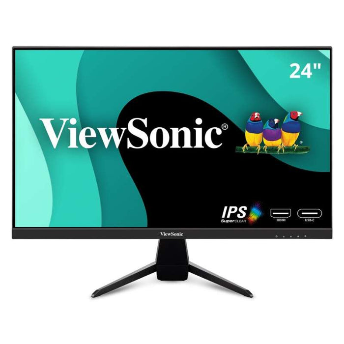 Viewsonic 24" Full HD IPS Monitor with 65W USB-C Connectivity