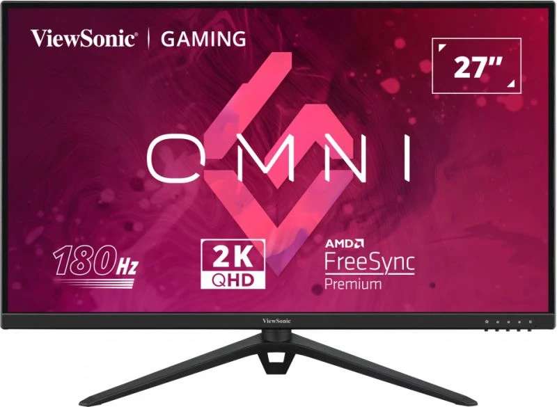 Viewsonic 27" OMNI QHD IPS Gaming Monitor with 165Hz & FreeSync Premium