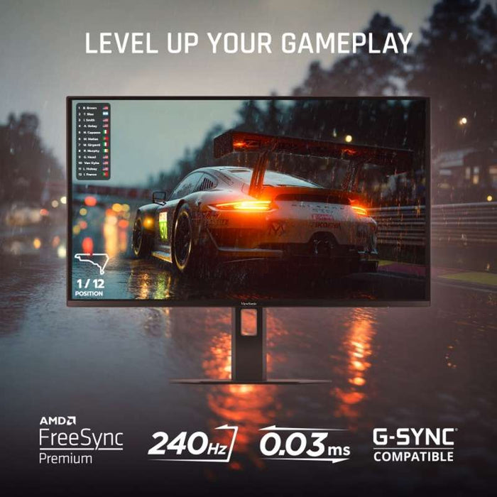 Viewsonic 27" QHD OLED Gaming Monitor with 240Hz Refresh Rate & HDMI 2.1