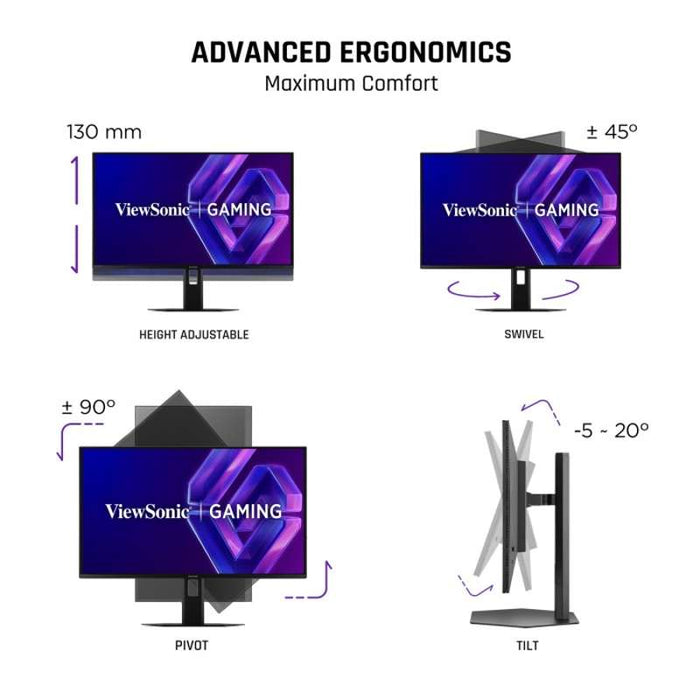 Viewsonic 27" QHD OLED Gaming Monitor with 240Hz Refresh Rate & HDMI 2.1