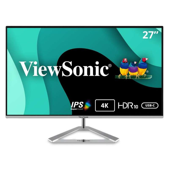 Viewsonic 27" 4K UHD Thin-Bezel IPS Monitor with USB-C