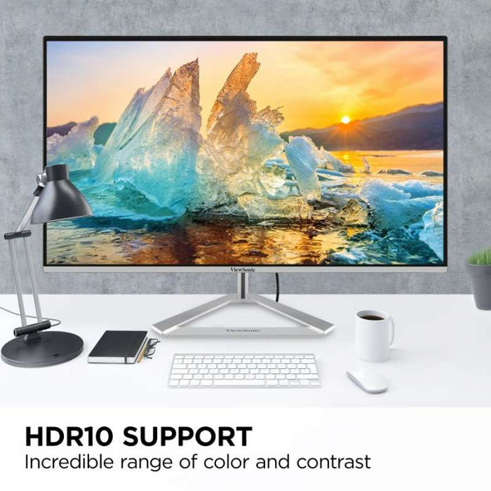 Viewsonic 27" 4K UHD Thin-Bezel IPS Monitor with USB-C