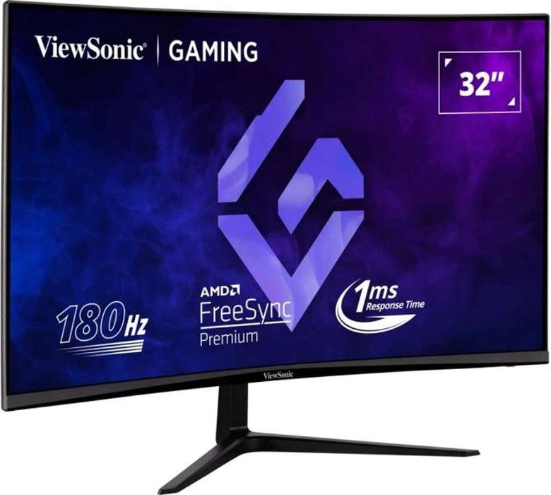 Viewsonic 32" OMNI QHD Curved Gaming Monitor with 165Hz Refresh Rate & FreeSync Premium