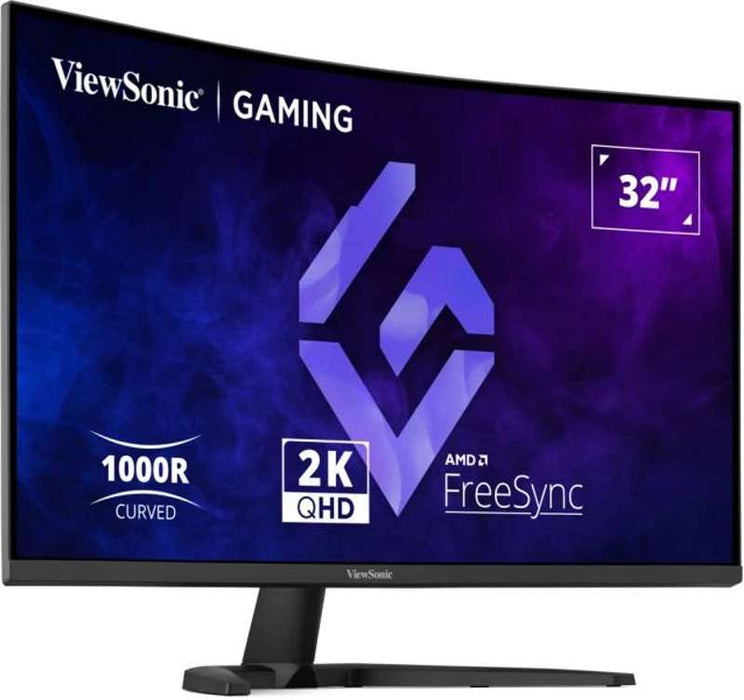 Viewsonic 32" QHD Curved Gaming Monitor with 180Hz Refresh Rate & FreeSync
