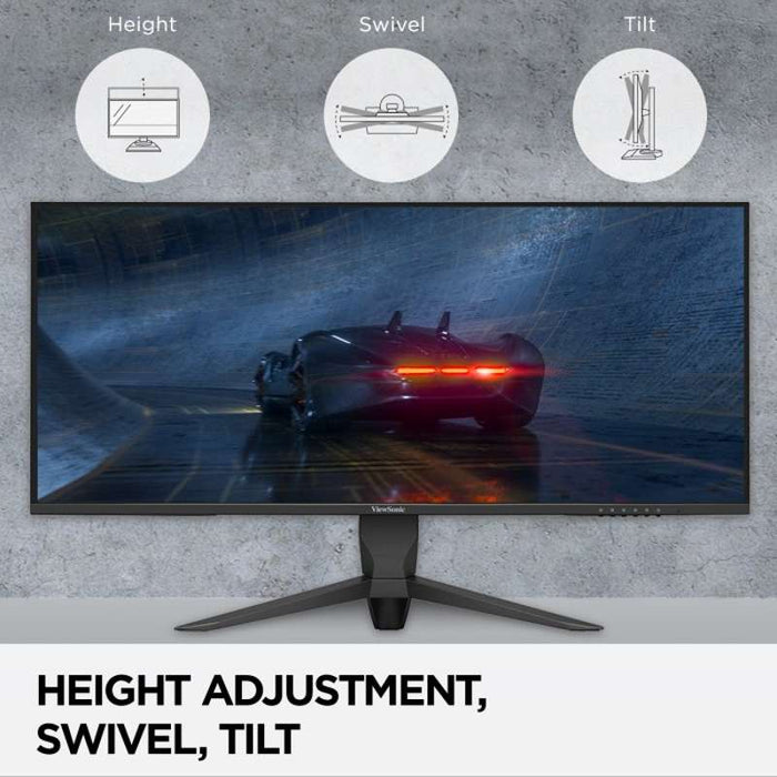 Viewsonic 34" UWQHD Ultrawide Gaming Monitor with 165Hz Refresh Rate & FreeSync Premium