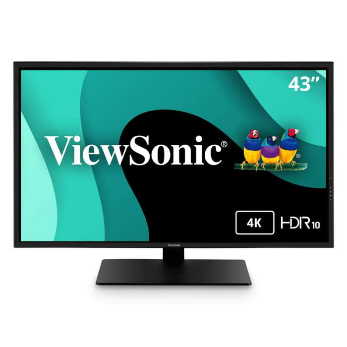 Viewsonic 43" 4K UHD MVA Monitor with HDMI & DisplayPort Connectivity