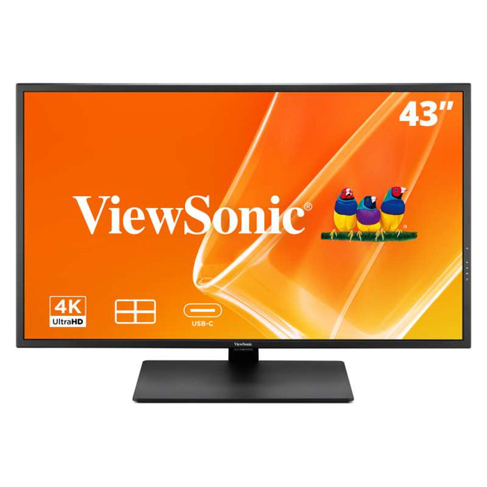 Viewsonic 43" 4K UHD USB-C Monitor with Picture-in-Picture & Picture-by-Picture